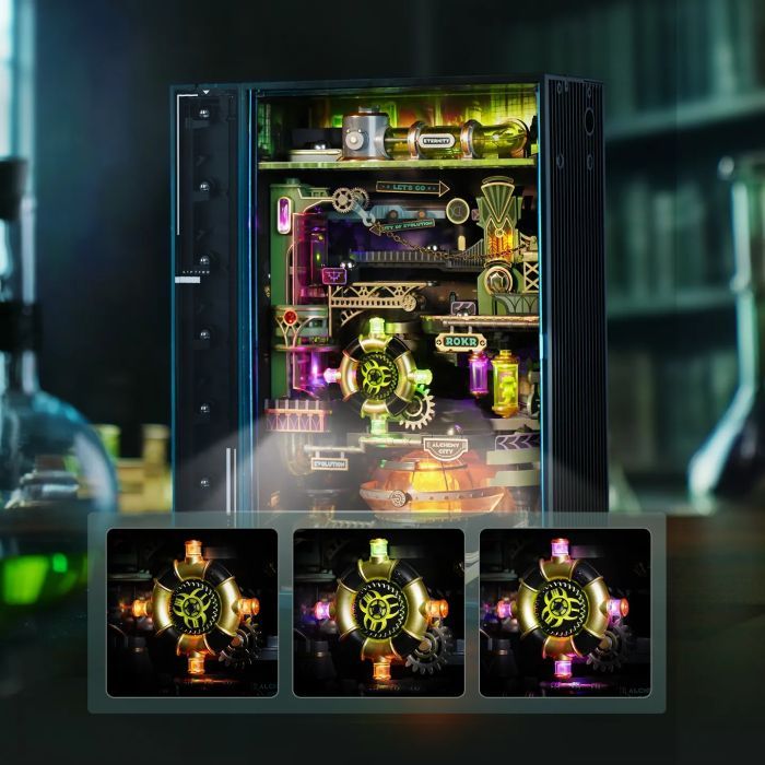 Конструктор Robotime Rokr 3D Город Алхимии (MR04S) изображение 4
