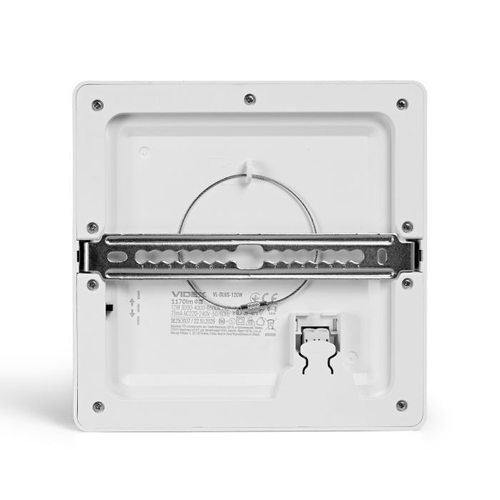 Світильник Videx DL6S 12W 3000K-4000K-6500K White (VL-DL6S-12CW) зображення 5