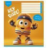 Тетрадь Школярик Hey dude 12 листов клетка (012-3668K) изображение 2