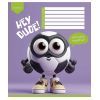 Тетрадь Школярик Hey dude 12 листов клетка (012-3668K) изображение 3