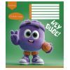 Тетрадь Школярик Hey dude 12 листов клетка (012-3668K) изображение 5