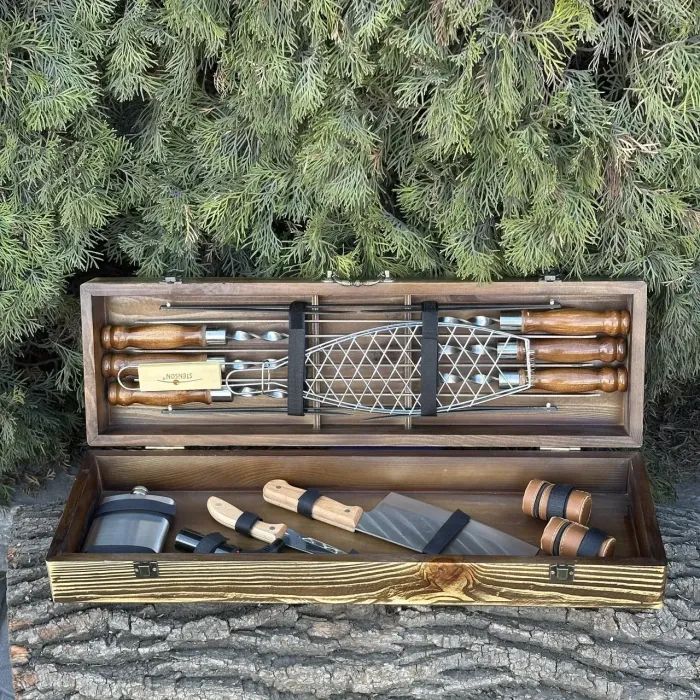 Набор для барбекю Metalzavod Майстер BBQ темний (PN-BBQ-DK) изображение 2