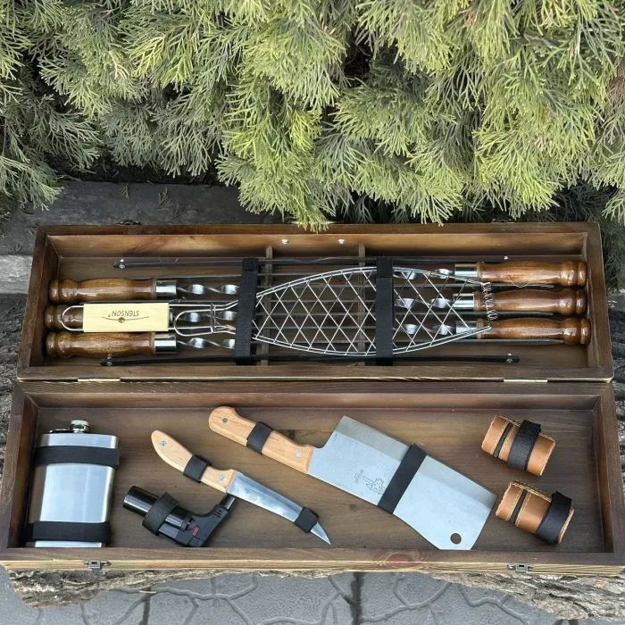 Набор для барбекю Metalzavod Майстер BBQ темний (PN-BBQ-DK) изображение 5