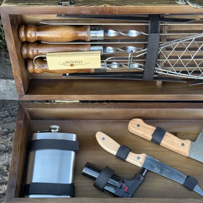 Набор для барбекю Metalzavod Майстер BBQ темний (PN-BBQ-DK) изображение 6
