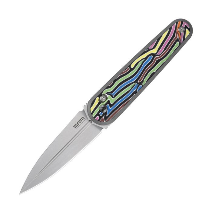 Нож SRM Twin, Color G10, Stonewash (251MB-GX) изображение 6