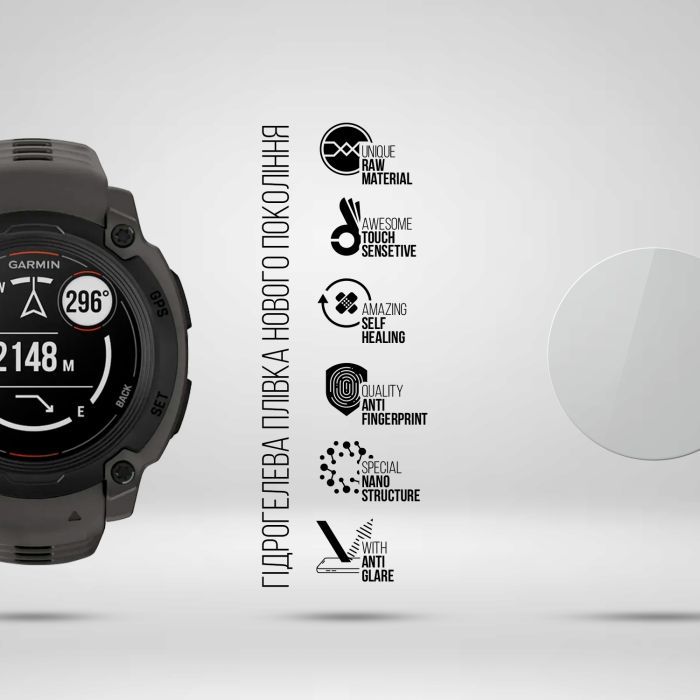 Плівка захисна Armorstandart Matte hydrogel Garmin Instinct E 40mm 6 pcs (ARM92024) зображення 2