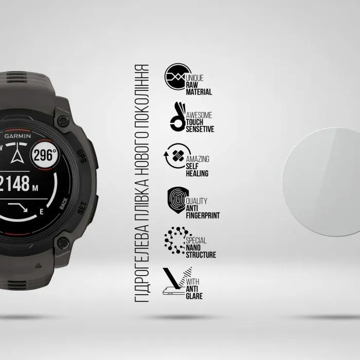 Плівка захисна Armorstandart Matte hydrogel Garmin Instinct E 40mm 6 pcs (ARM92024) зображення 2