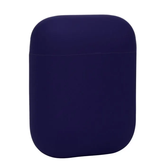Чохол для навушників BeCover Silicon для Apple AirPods Dark Blue (703345) зображення 2