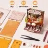 Конструктор Robotime Rolife дерев'яний 3DTipsy Cat Bar (DS054) изображение 5
