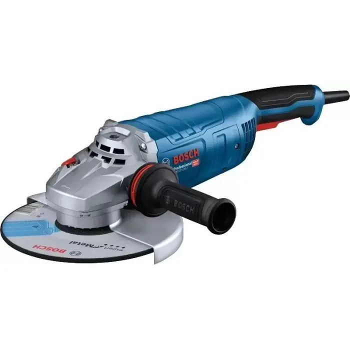 Шлифовальная машина Bosch Professional, GWS 27-230 J, 230V, 230мм, 2700W, 5800-6500об/мин, 6кг (0.601.8C5.320)