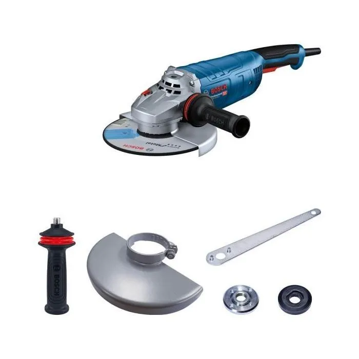 Шлифовальная машина Bosch Professional, GWS 27-230 J, 230V, 230мм, 2700W, 5800-6500об/мин, 6кг (0.601.8C5.320) изображение 2