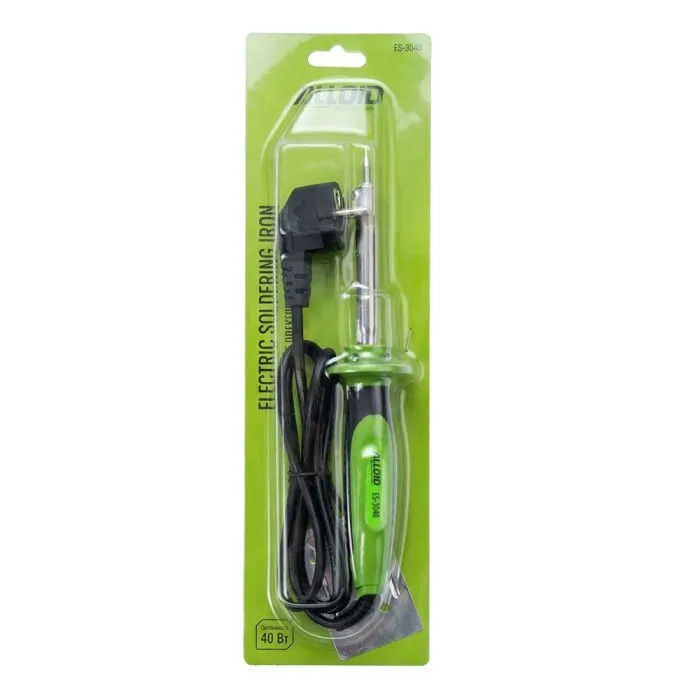Паяльник электрический Alloid с держателем, 40W (ES-3040) изображение 5