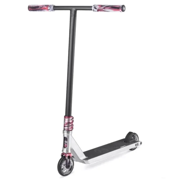 Самокат Hipe H5 трюковий Silver/red (410505)