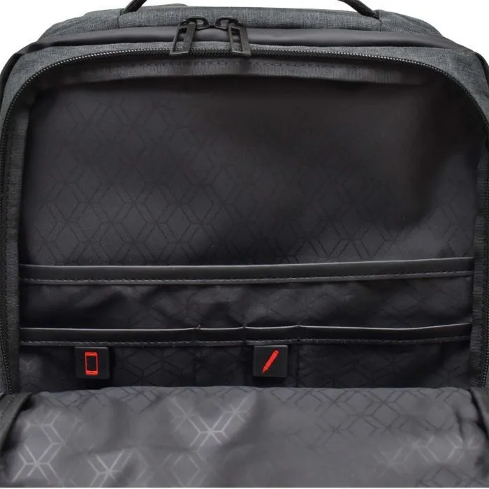 Рюкзак туристический Semi Line USB 24 Dark Grey (P8003) (DAS303831) изображение 6