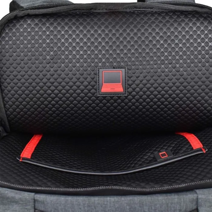 Рюкзак туристический Semi Line USB 24 Dark Grey (P8003) (DAS303831) изображение 8