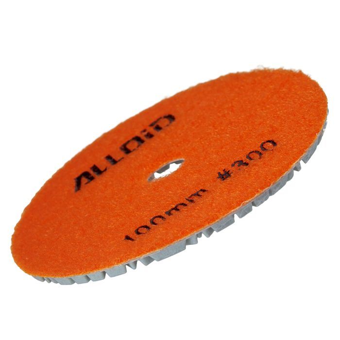Круг зачистной Alloid Pro, алмазный, шлифовальный, на липучке, STAR, 100мм, зерно 100 (DD-63370) изображение 3