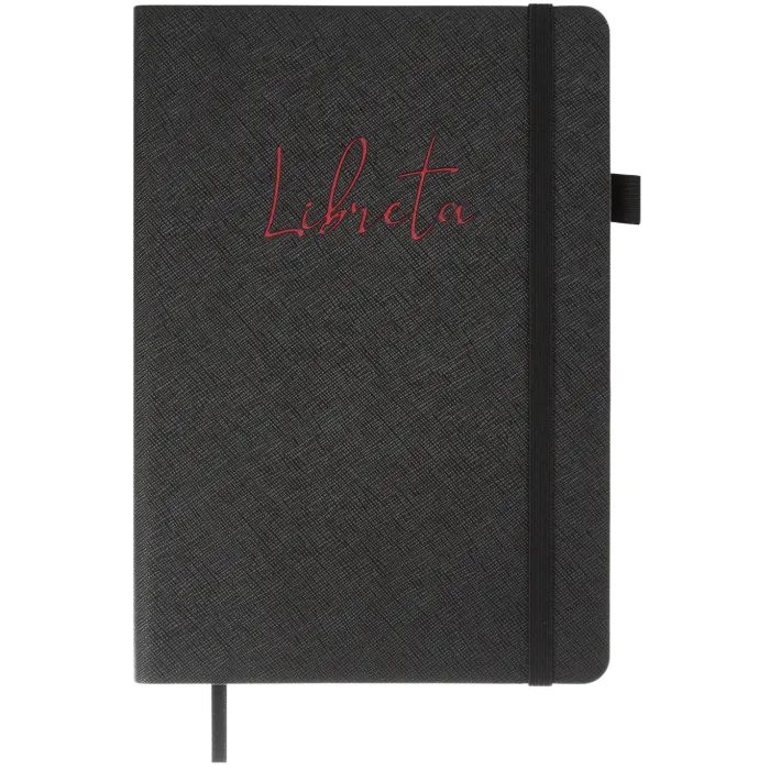 Книга записная Buromax LIBRETA, А5, 96 листов, клетка, бежевый (BM.295117-28)