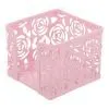 Підставка-куб для листів і паперів Buromax ROSE, PASTEL, металевий, рожевий (BM.6217-10)