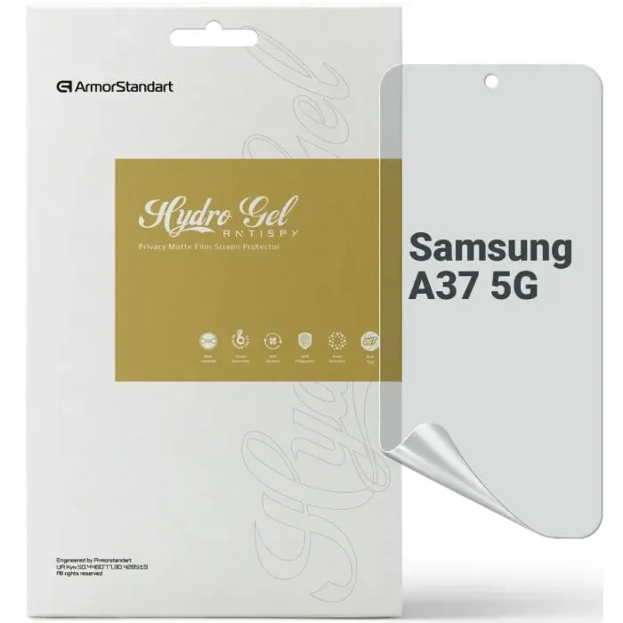 Плівка захисна Armorstandart hydrogel Anti-spy Samsung A37 5G (ARM89645)