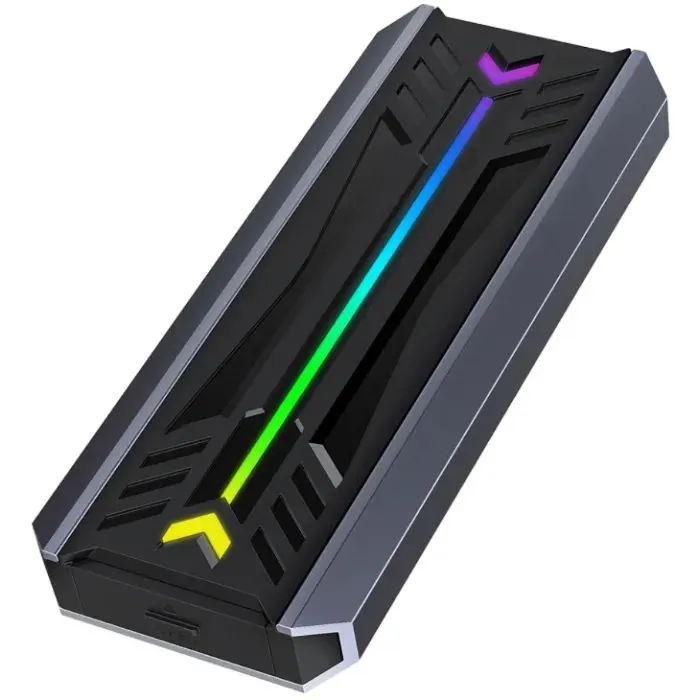 Карман внешний Dynamode M.2 SSD NVMe/SATA to USB-C USB 3.2 Gen2 tool-free (DM-CAD-SSD16)