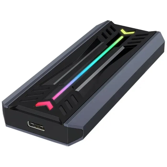 Карман внешний Dynamode M.2 SSD NVMe/SATA to USB-C USB 3.2 Gen2 tool-free (DM-CAD-SSD16) изображение 2