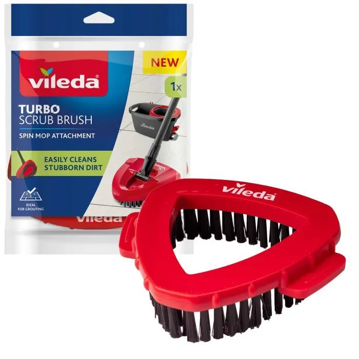 Насадка змінна для швабри Vileda Turbo Brush Щітка (4023103264793)