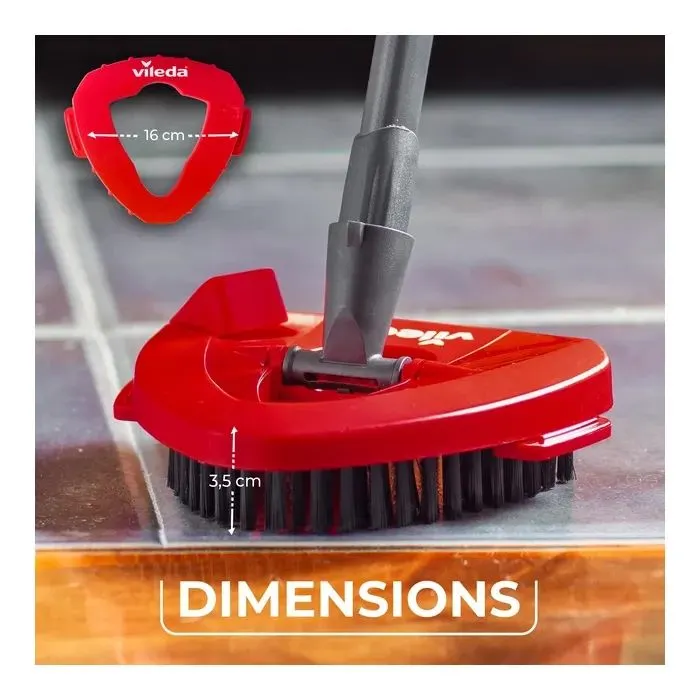 Насадка змінна для швабри Vileda Turbo Brush Щітка (4023103264793) зображення 3