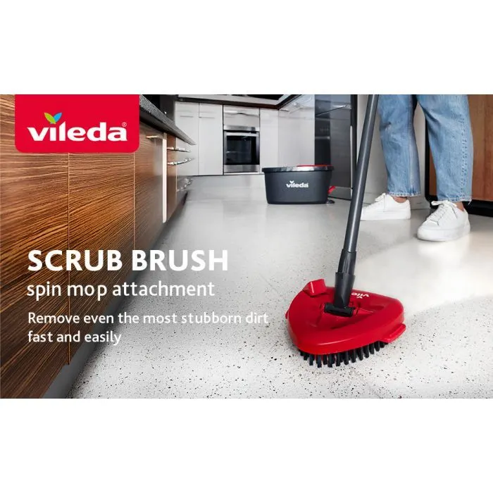 Насадка змінна для швабри Vileda Turbo Brush Щітка (4023103264793) зображення 5