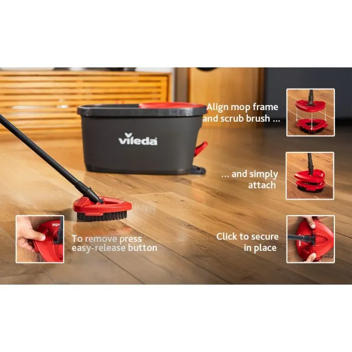 Насадка змінна для швабри Vileda Turbo Brush Щітка (4023103264793) зображення 8
