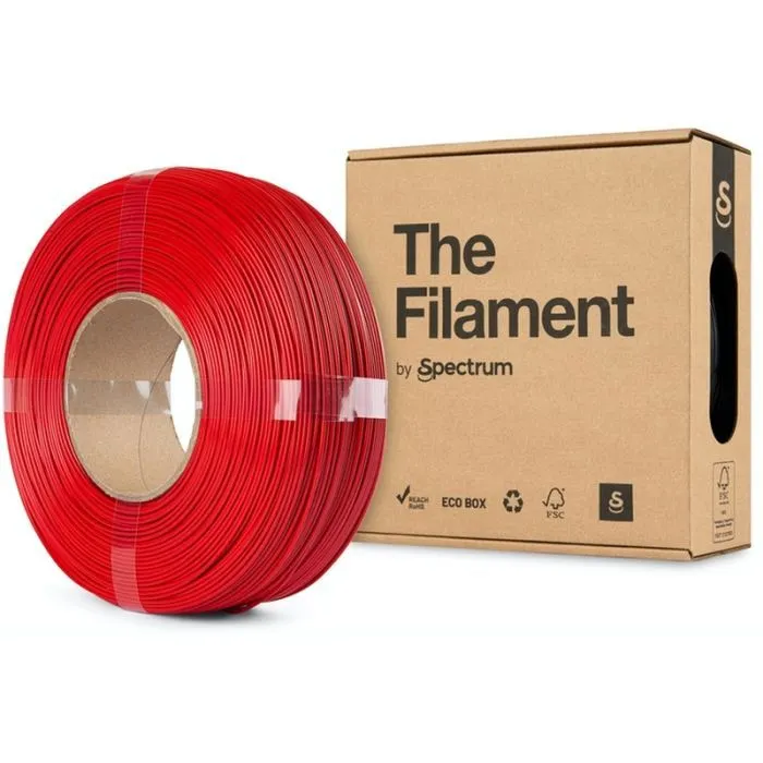 Пластик для 3D-принтера The Filament PETG 1.75mm 1kg ReFill, Red, Technical (TF-24061) зображення 3