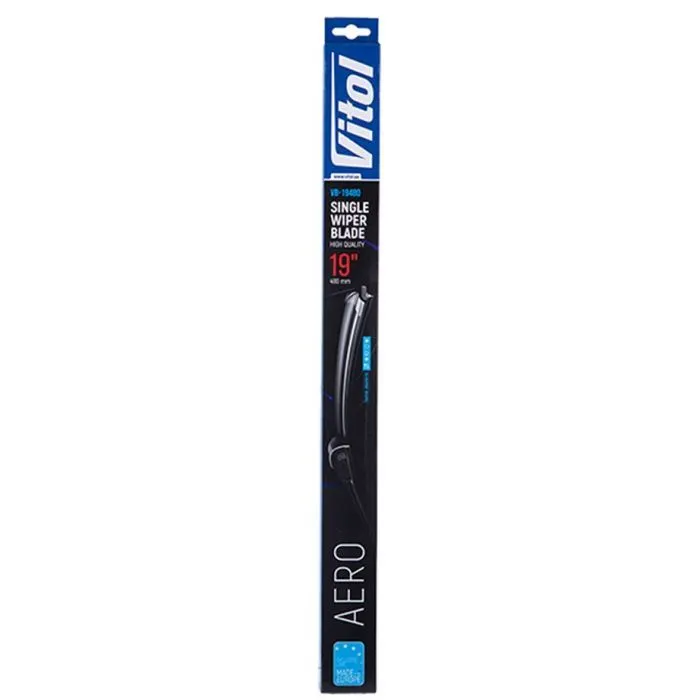 Щітка склоочисника Vitol AERO 19" (480 мм) (VB-19480) зображення 3