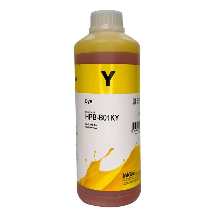 Чорнило InkTec HP FI1000, 1л, Yellow (HPB-B01KY)