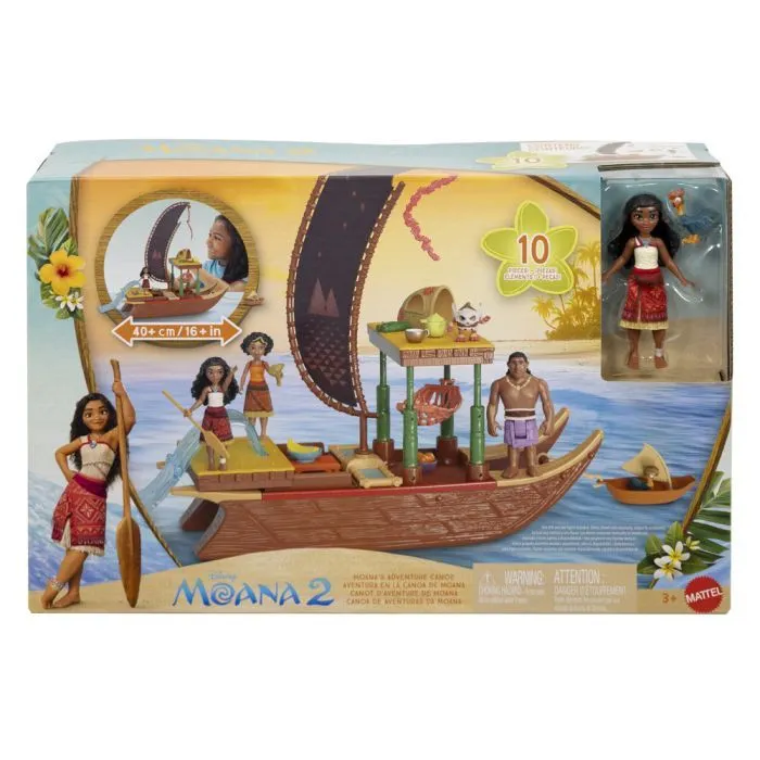 Ігровий набір Disney Princess Ваяна Мандрівний човен (JBT54)