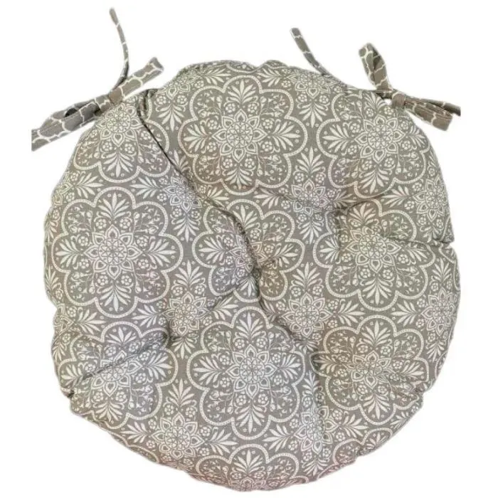 Подушка на стул Прованс La Nuit Агата кружево капучино Dх40 (016258)
