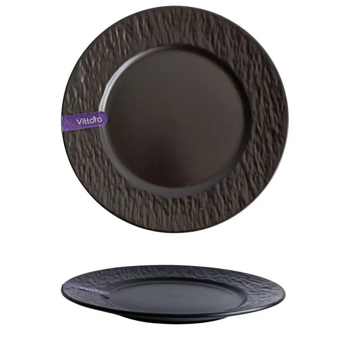 Тарілка Vittora Graphene Night обідня 260мм (VT-P-1260GN) зображення 2