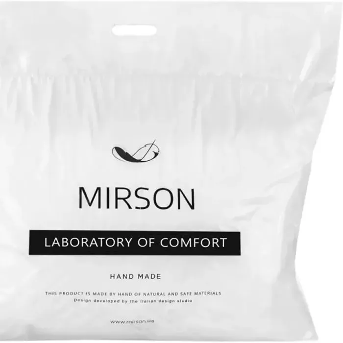 Одеяло MirSon Набор 9553 Gold Silk Одеяло демисезонное Евро 200х220 Wool + Подушка 50х70 (2200010806205) изображение 11