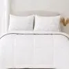 Одеяло MirSon Набор 9553 Gold Silk Одеяло демисезонное Евро 200х220 Wool + Подушка 50х70 (2200010806205)