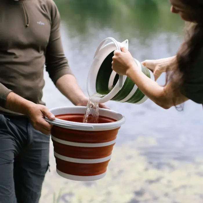 Відро складане Tribe Water Bucket 5 л olive (T-FJ-0047-olive) зображення 5