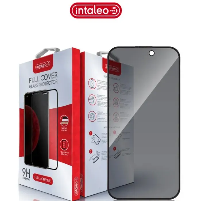 Скло захисне Intaleo Privacy Apple iPhone 15 Black (1283126591983)