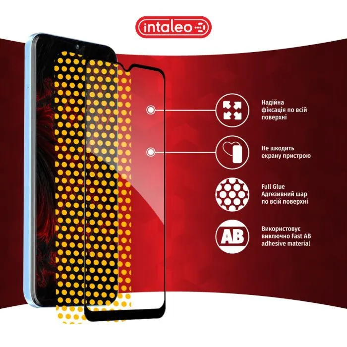 Скло захисне Intaleo Full Glue ESD ZTE Blade A73 5G Black (1283126620768) зображення 7