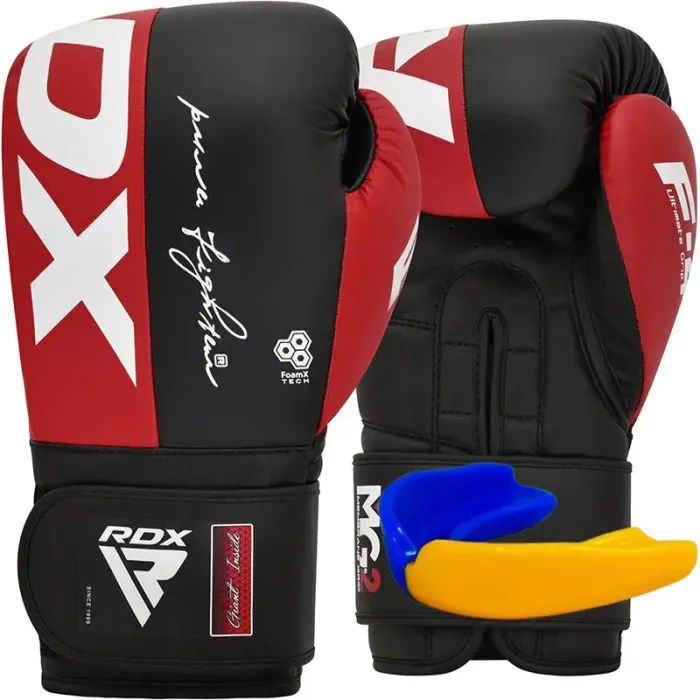 Боксерські рукавички RDX REX F4 Pink/Black-12 унцій (BGR-F4P-12OZ)