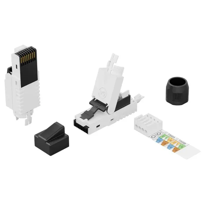 Конектор RJ45 cat.6A UTP 8P8C, tool-free, 1pcs Digitus (DN-93633) зображення 7