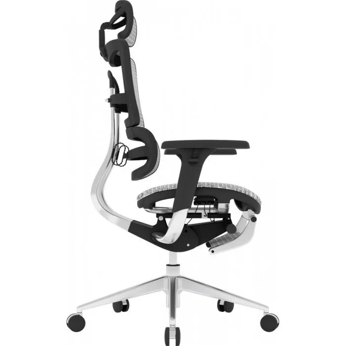 Офісне крісло GT Racer X-802L Light Gray (X-802L Light Gray (W17-1)) зображення 3