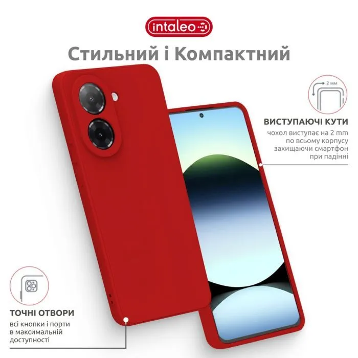 Чохол до мобільного телефона Intaleo SoftShell Xiaomi Redmi A5 Red (1283126631313) зображення 4
