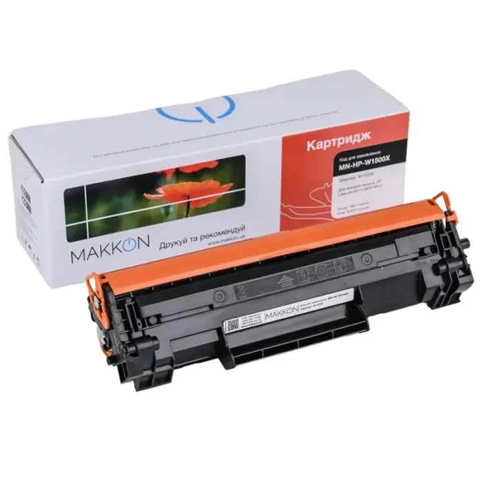 Картридж Makkon HP W1500X (150X) for LJ M111/M141, 1.8K (MN-HP-W1500X)