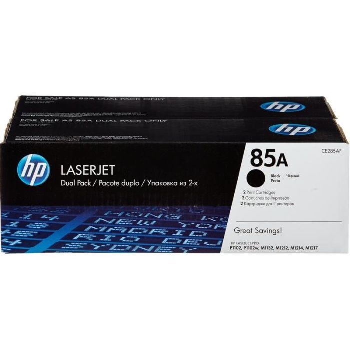 Картридж HP LJ  85A Dual Pack (CE285AF/CE285AD)