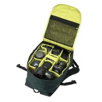 Фото-сумка Crumpler Jackpack Full Photo +15"NB Backpack (petrol/green yellow) (JPFBP-003) изображение 2