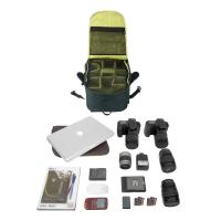 Фото-сумка Crumpler Jackpack Full Photo +15"NB Backpack (petrol/green yellow) (JPFBP-003) изображение 3
