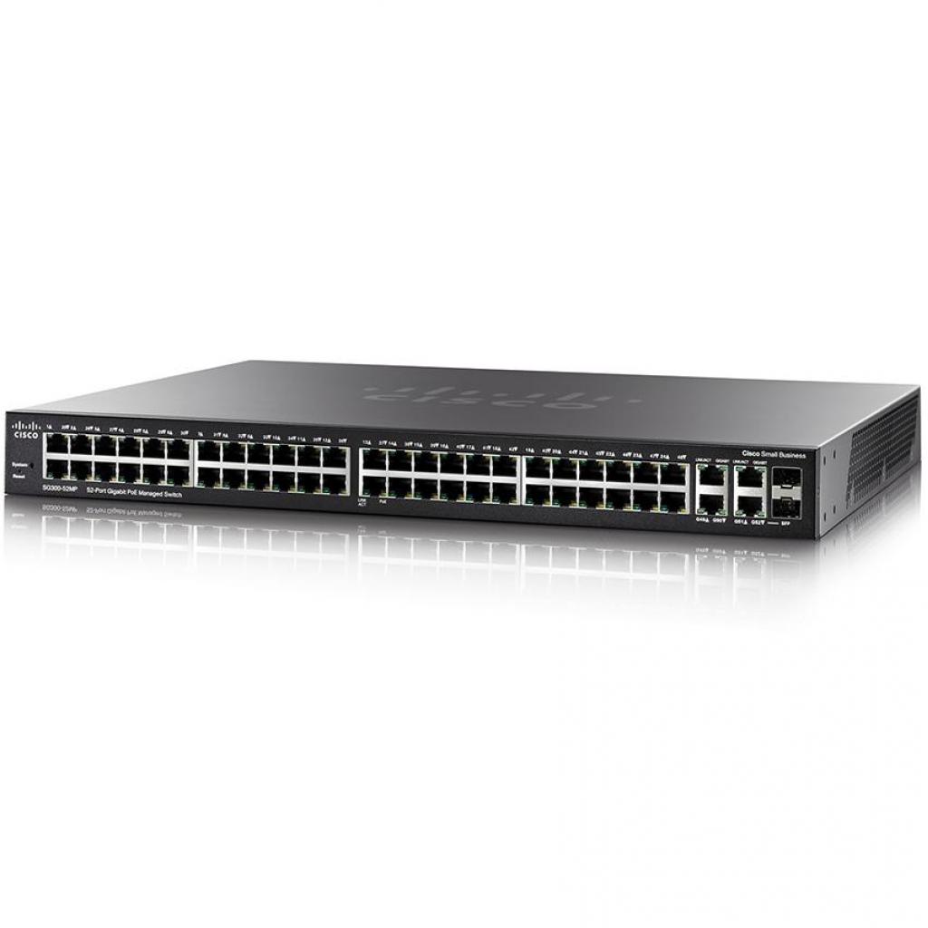 Коммутатор сетевой Cisco SG300-52MP (SG300-52MP-K9-EU)