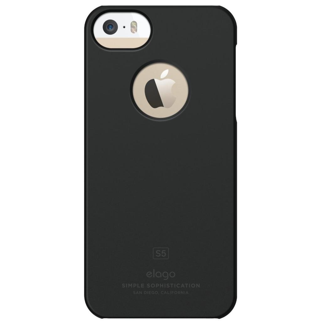 Чехол для мобильного телефона Elago для iPhone 5 /Slim Fit Soft/Black (ELS5SM-SFBK-RT) изображение 3